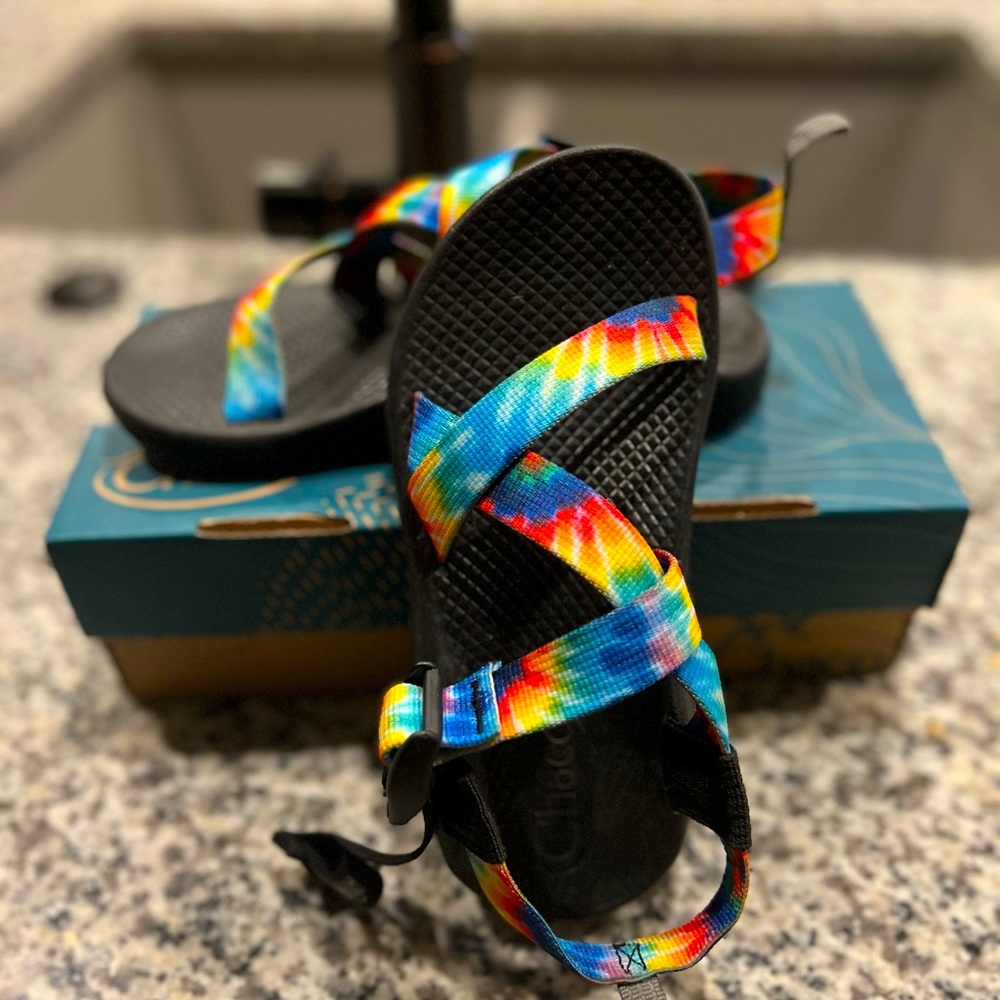 Chaco Z/1 Sandals -Kids size 1 Tie-Dye